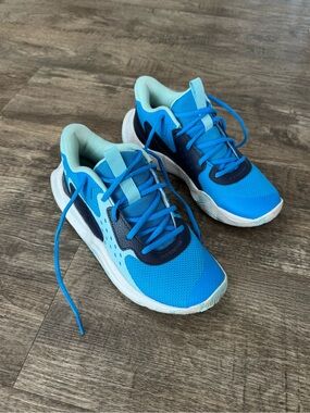 Kids Blue Athletic Sneakers - Lightweight Casual Shoes